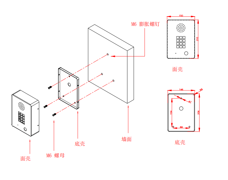 緊（jǐn）急對講機包裝